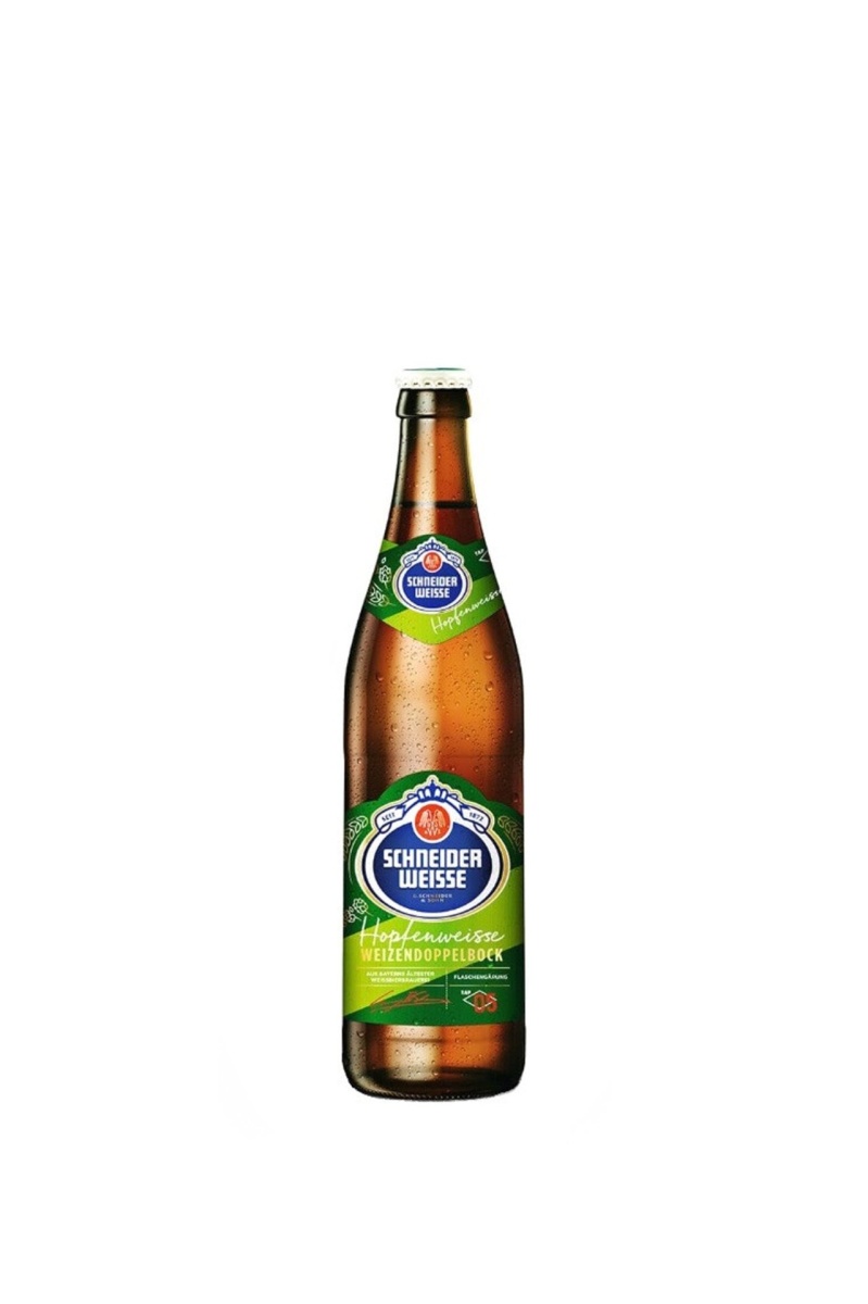 Пиво Шнайдер Вайсс ТАП 05 Хопфенвайссе Доппельбок, светлое, нефильтрованное, 0.5л